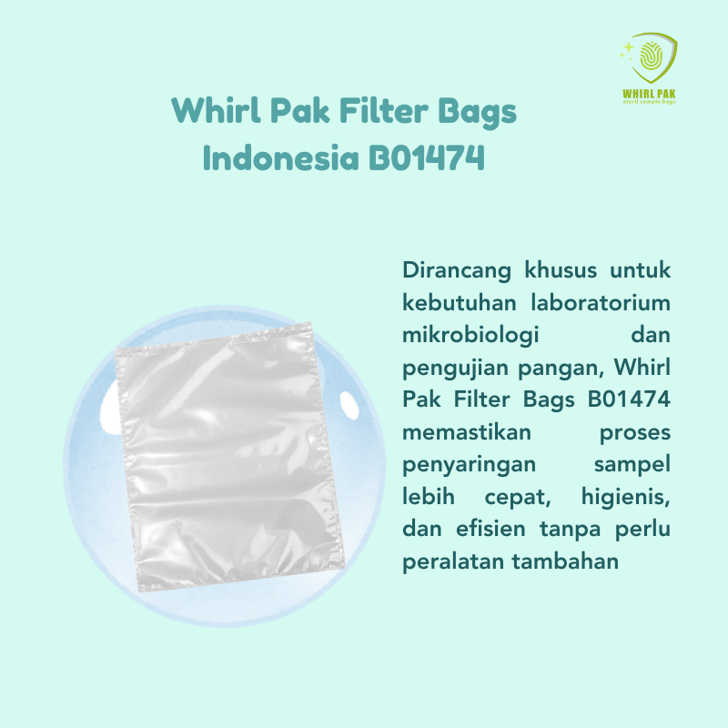 Whirl Pak Filter Bags Indonesia B01474